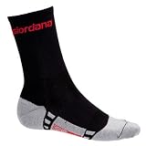 Giordana 2011 Forma Red Carbon Tall Cuff Cycling Socks - Black/Red - GI-SOCK-FRTA-BKRD
