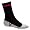 Giordana 2011 Forma Red Carbon Tall Cuff Cycling Socks - Black/Red - GI-SOCK-FRTA-BKRD (S/M)