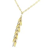 Ladies Fashion Link Necklace with Tassle