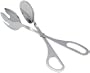 Oneida Raffia 11 1/2-Inch Stainless Steel Salad Tongs