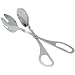 Oneida Raffia 11 1/2-Inch Stainless Steel Salad Tongs