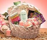 Complete Relaxation Spa Bath & Body Gift Basket with Gourmet Treats