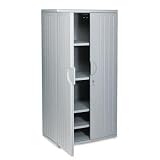 319S3lIckeL. SL160  Iceberg 92572 36 by 22 by 72 Inch Officeworks Cabinet with 1 Fixed and 3 Adjustable Shelves, Charcoal
