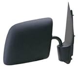 K Source 61061F OE Replacement Mirror 92-04 Ford Econoline Van, Black (Foldaway), Passenger, Side, Manual