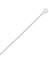 Sterling Silver 24 Inch 1.5mm Bead Chain Necklace