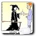 Londons Times Religion Heaven Hell Cartoons - Death Wish - Mouse Pads