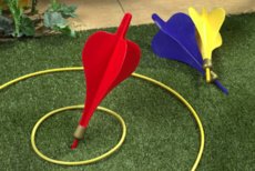 Giant Garden Darts