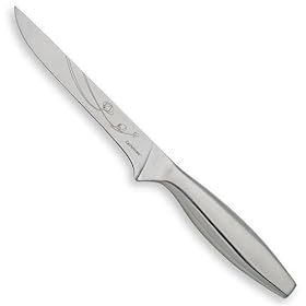 Click here to buy CulinHome Decor Collection 6-Inch Hibiscus Boning Knife by CulinHome.