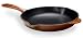 Le Creuset Enameled Cast-Iron 10-1/4-Inch Skillet with Iron Handle, Chestnut