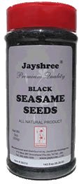 Sesame Seeds Black 9oz (255g) by Jayshree Spices & Seasonings