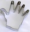 RM Hand Cookie Cutter for Baby Girl Boy Shower Party Favors