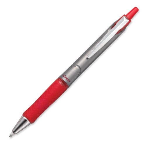 Pilot EasyTouch Pro Retractable Ball Point Pens, Medium Point, Red Ink, Dozen Box (32422)