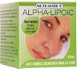  : Alpha Lipoic Anti-Aging Wrinkle Cream DMAE, Vit. C & E