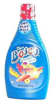 Bosco Berry Blue Syrup 6 count by Bosco
