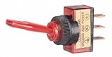 HELLA H61906001 Blue SPST Toggle Switch