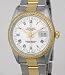ROLEX OYSTER PERPETUAL DATE WATCH, 18K SS STEEL