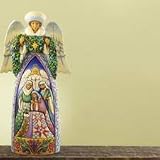 Jim Shore Night Divine Winter Nativity Angel Statue