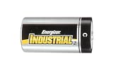 Energizer Industrial Alkaline C Batteries, Quantity 12