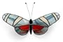 Glass wall adornment, 'Butterfly Dream'