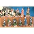Revolutionary War v2 Theme Hand-Painted Chessmen