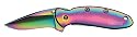 Kershaw Ken Onion Rainbow Chive Pocket Knife with Speed Safe
