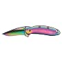 Kershaw Ken Onion Rainbow Chive Pocket Knife with Speed Safe