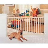 Wide Stairway Swing Gate by North States Industries