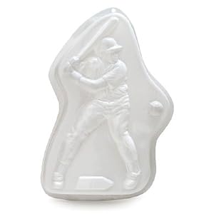 CK Products Baseball Batter Pantastic Plastic Cake Pan