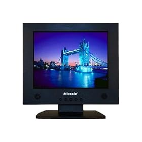 Miracle LT10B - Flat panel display - TFT - 10.4 - 800 x 600 75 Hz - 350 cd m2 - 300:1 - 25... by Miracle Business