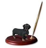Dachshund Black Executive Desk Pen Set