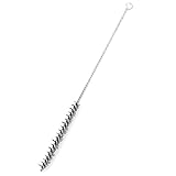 SODIAL(R)28センチメートル直径8mmスパイラルツイスト鋼線管清掃ブラシ10個入り