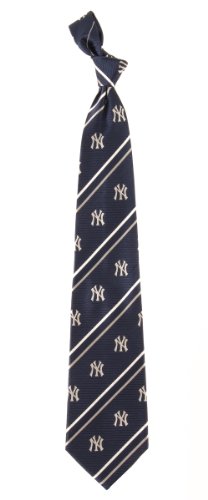 New York Yankees Cambridge Woven Silk Necktie