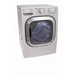 LG : DLEX3001P 27in Front-Load Electric Dryer - Platinum