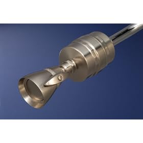 Sprite All Brass High Output Shower Filter with Matching Brushed Nickel Head