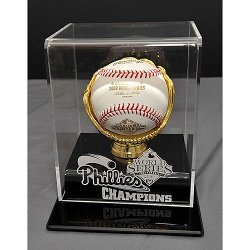 Buy Philadelphia Phillies 2008 World Series Champions Baseball Display Case by Caseworks
