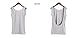 Women's O Neck Backless Sexy Black Short T Shirt Tank Top Gray M