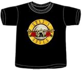 Guns N Roses Bullet Toddler Rock and Roll Music T-Shirt Black (2 Toddler)