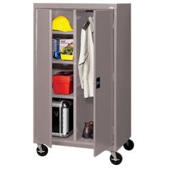 SANDUSKY/LEE Mobile Combination Cabinets - Blue
