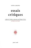 Essais critiques
