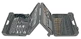 Titan 16204 204-Piece Master Drill & Bit Set in Quad-Fold Case