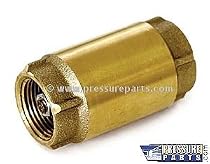 Valve, Check - Spring (Brass) 1"