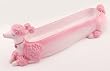 Pink Poodle Olive & Cracker Ceramic Tray