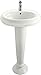 Bathroom Sink Pedestal by Kohler - K-2011-1 in Sunlight
