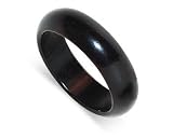 Unique 6 MM Black Onyx Gemstone Band Ring