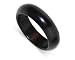 Unique 6 MM Black Onyx Gemstone Band Ring