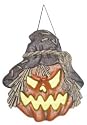 Scarecrow Jack-o-Lantern Plaque Wall Hanging Halloween Party Decoration(B291)