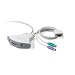 Belkin 2-PORT KVM Switch With Cables Keyboard/ Video/ MOUSEPS/2