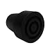 Ez2care Rubber Cane Tip, Black, Fit 3/4"shaft