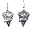 Philadelphia Eagles Dangle Earrings - NFL Football Fan Shop Sports Team Merchandise