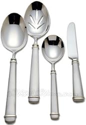 Reed & Barton Siena-Matte 18/10 Stainless Steel 4-Piece Flatware Hostess Set